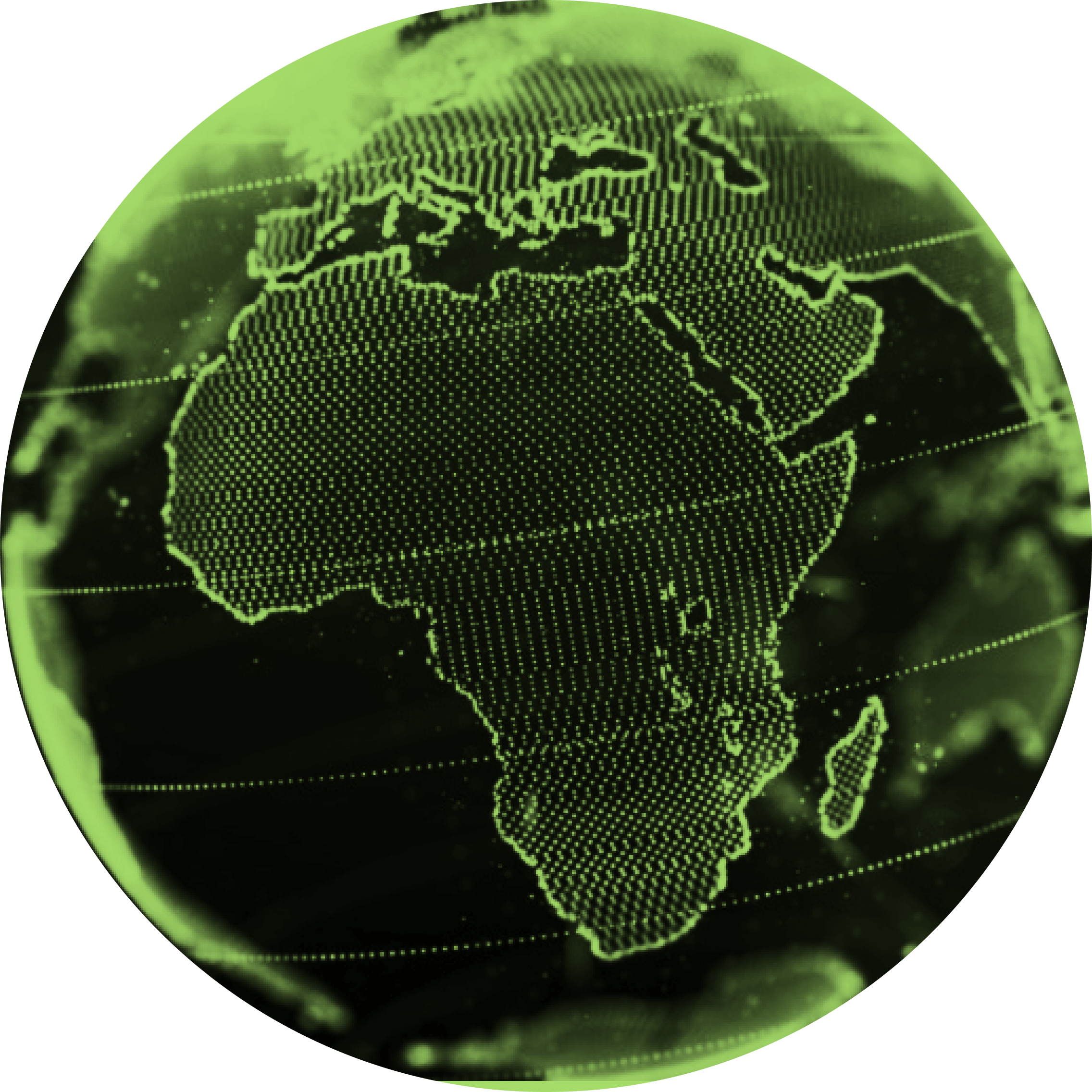 Globe pointing some of the countries that have already joined taik